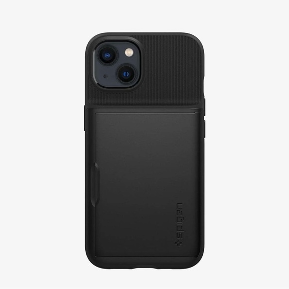 Spigen Other - NWT Spigen iPhone 13 Card Holder Case - Black